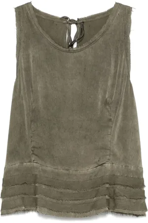 MASNADA Crepe tank top