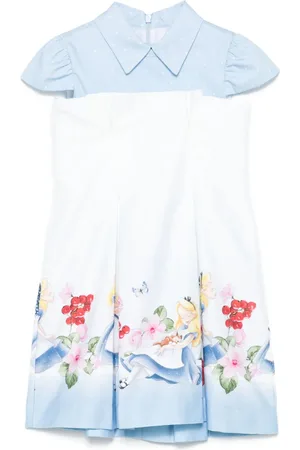 MONNALISA X Disney kjole med Alice-tryk