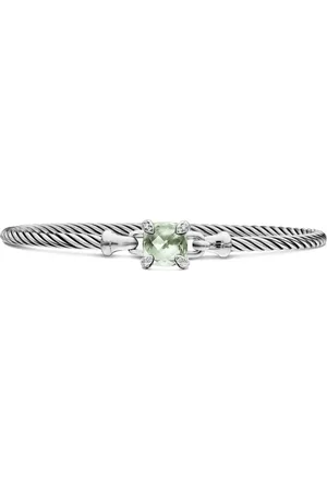 David Yurman Chatelaine diamantarmbånd i sterlingsølv (3 mm)