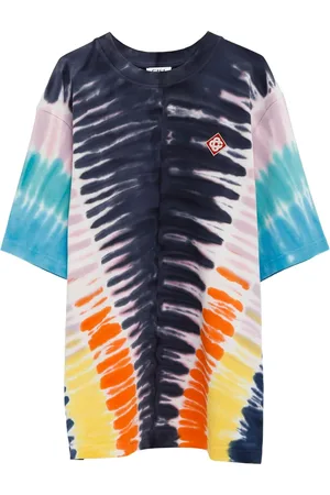 Casablanca T-shirt med brede ærmer