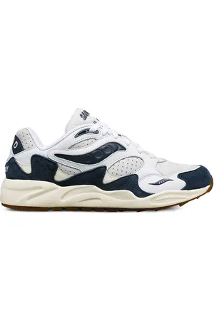 Saucony Grid Shadow 2 Ivy Prep White Navy sneakers