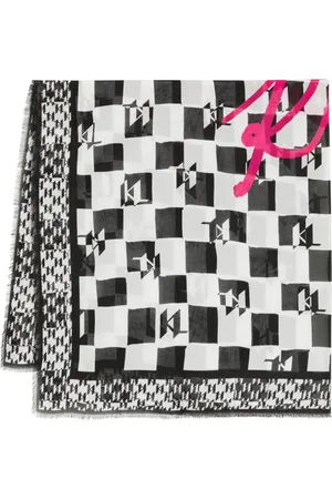 Karl Lagerfeld Ternet K/Signature tørklæde