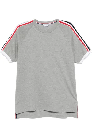 Thom Browne Piqué Short Raglan Sleeve-T-shirt