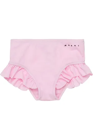 Marni Bikiniunderdel med flæser