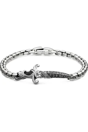 David Yurman Waves Dagger armbånd i sterlingsølv (5 mm)