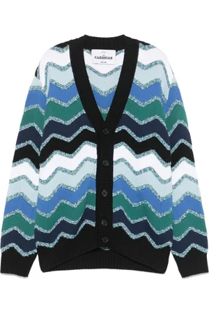 Missoni Cardigan med zigzagmønster