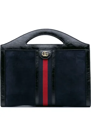 Gucci Ophidia satchel-taske i ruskind fra 2016
