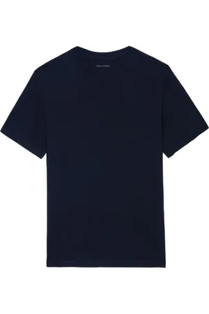Zadig & Voltaire T-shirt i økologisk bomuld med grafisk tryk