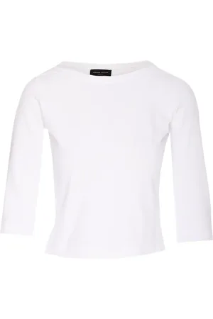 Roberto Collina T-shirt med bådudskæring