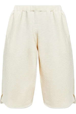 Issey Miyake Ribstrikkede shorts