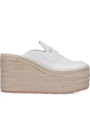Gianvito Rossi 110mm mules i læder med snøre