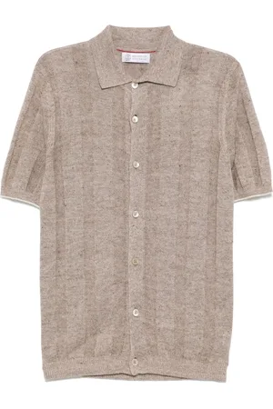 Brunello Cucinelli Cardigan med korte ærmer