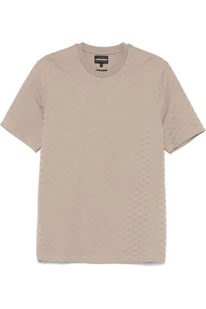 Emporio Armani T-shirt med præget logo