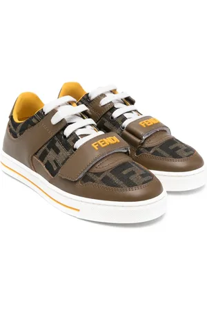 Fendi Sneakers med jacquard-logo
