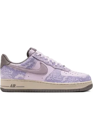 Nike Air Force 1 Low Purple Snakeskin sneakers