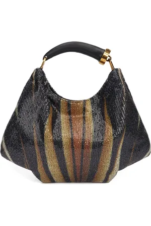 Roberto Cavalli Skuldertaske med pailletter