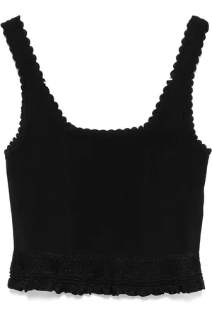 Sandro Tanktop med takket kant