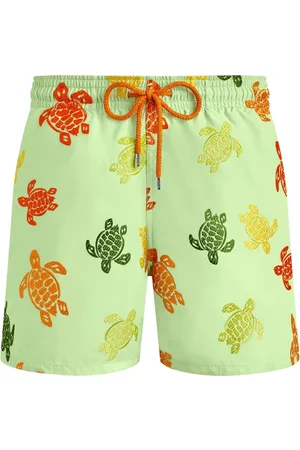 Vilebrequin Badeshorts med skildpaddebroderi