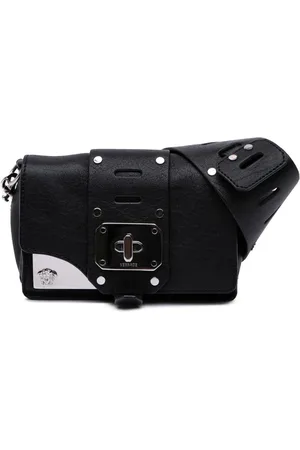 VERSACE Mini Stardust crossbody-taske i gedeskind 2010-2025