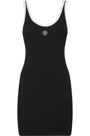 Philipp Plein Kjole med logo
