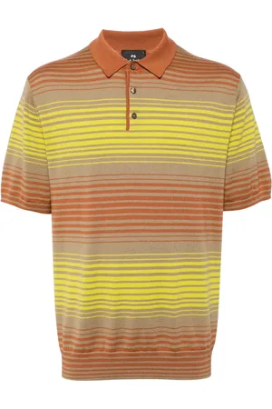Paul Smith Stribet polo i merinould