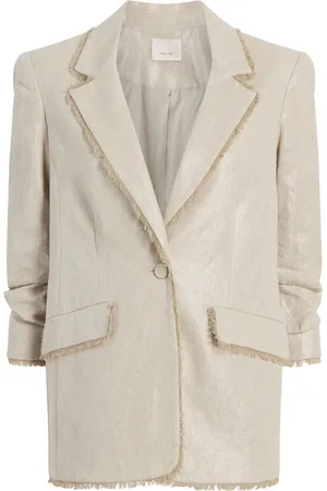 Cinq A Sept Blazer med frynsedetalje