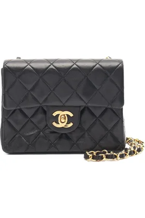 CHANEL Håndtaske i matelassé med kæde fra 1989-1991