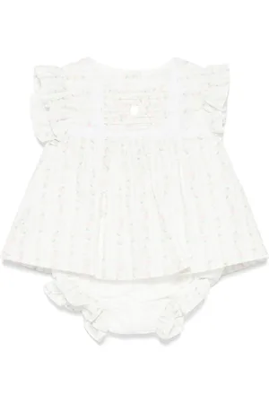 PATACHOU Sæt med top og bloomers med blomstret tryk