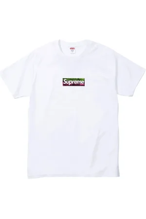 Supreme LA Fire Relief Box T-shirt med logo