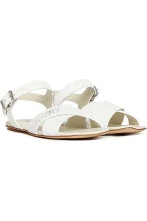 Maison Margiela Flade lædersandaler