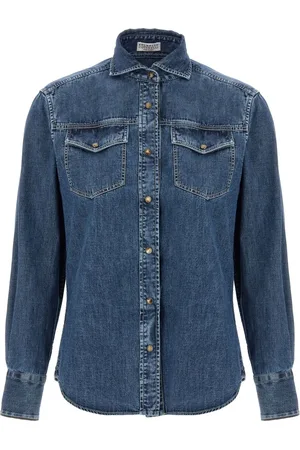 Brunello Cucinelli Denimskjorte
