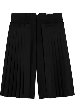 Ami Plisserede Bermuda-shorts