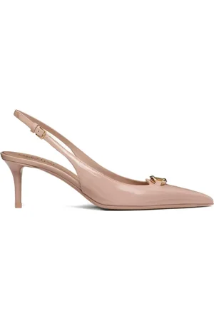 VALENTINO GARAVANI VLogo 60 mm slingback-pumps i læder