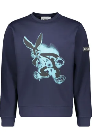 Iceberg X Looney Tunes Bugs sweatshirt med kanintryk