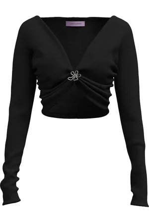 MACCAPANI Cropped Angela top