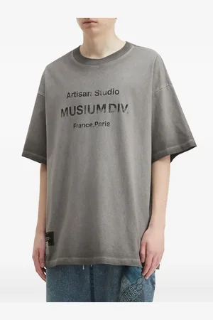 Musium Div. Oversize T-shirt med grafisk tryk