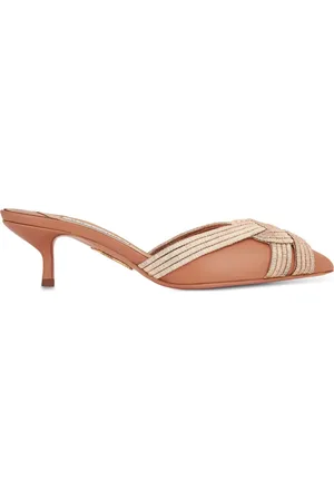 Aquazzura 50 mm Felix mules