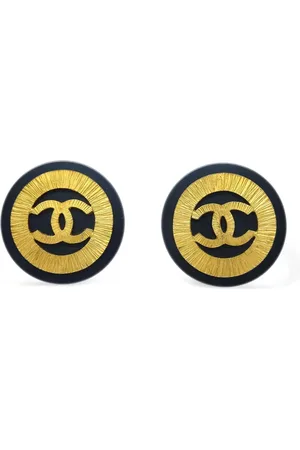 CHANEL øreclips med CC-knap fra 1993