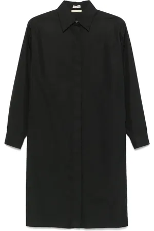 Hermès Mellemlang poplin-kjole fra 00