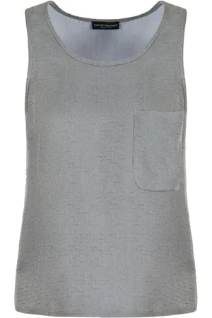 Emporio Armani Tanktop med geometrisk motiv