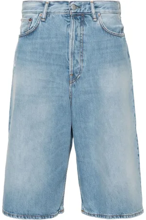 Acne Studios Denimshorts med lige ben