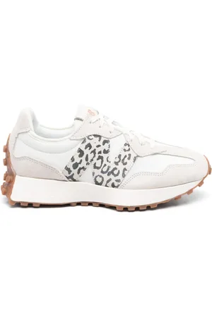 New Balance 327 sneakers med snøre og leopardtryk