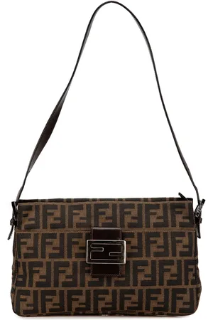 Fendi 2000-2010 Zucca Canvas skuldertaske