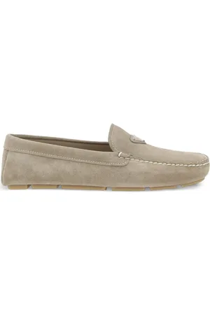Prada Loafers med trekantet logo