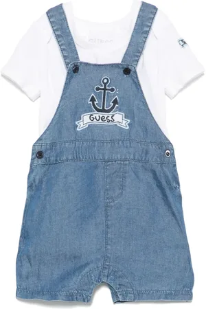 Guess Shortssæt med broderet logo