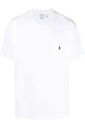 Ralph Lauren Kortærmet T-shirt med broderet logo
