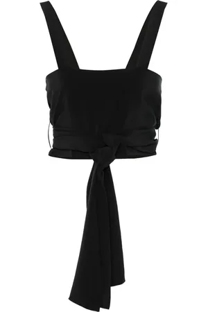 Chloé Cropped top i crepe de chine