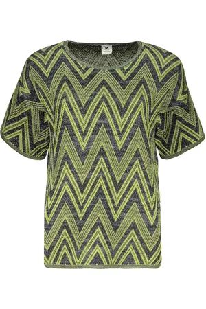Missoni T-shirt med zigzag-mønster