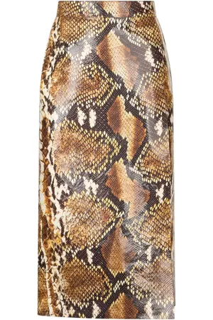 Roberto Cavalli Nederdel i effekt med reptil-skind