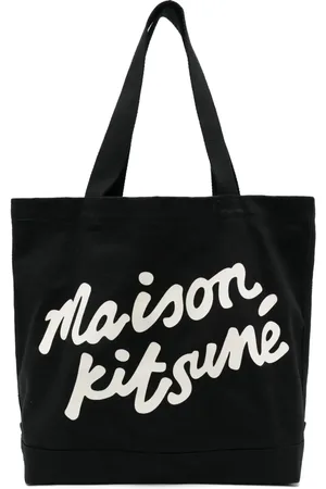 Maison Kitsuné Tote med logotryk